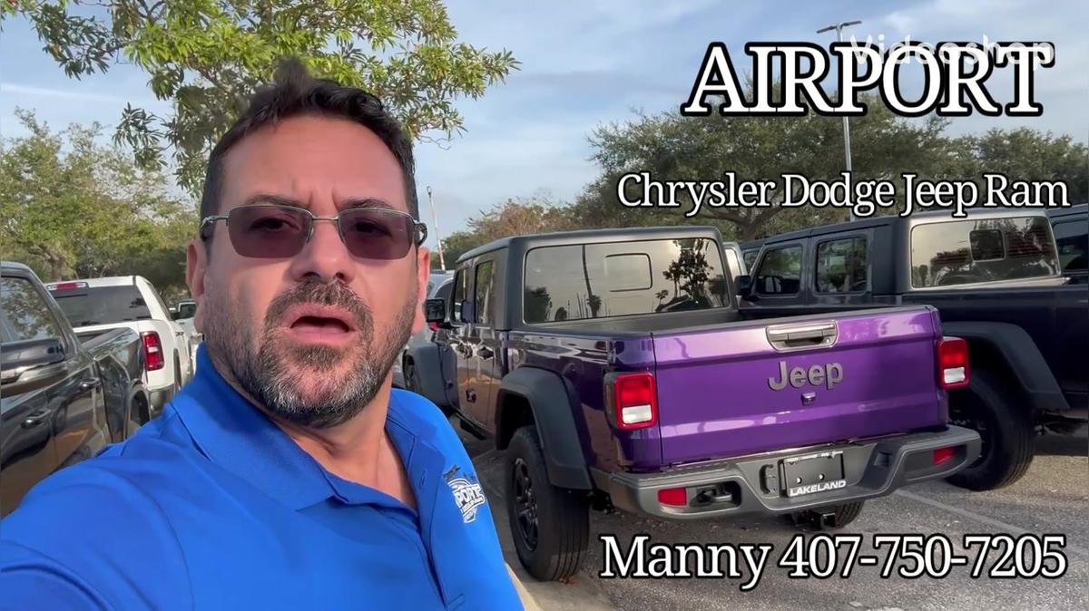 David’s video by Manny/AirportCDJR 407-750-7205