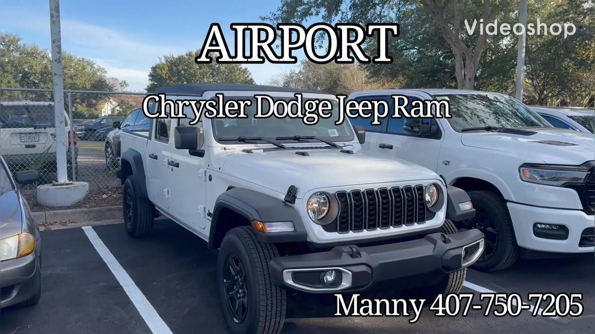 Jeff's Gladiator by Manny/AirportCDJR 407-750-7205