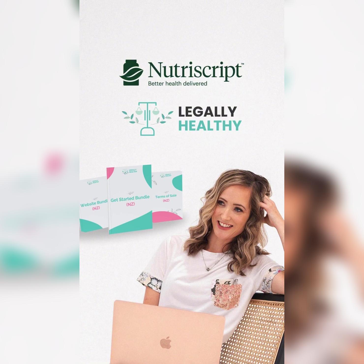 Legally Healthy, Chantel Ryan - Nutriscript Intro video