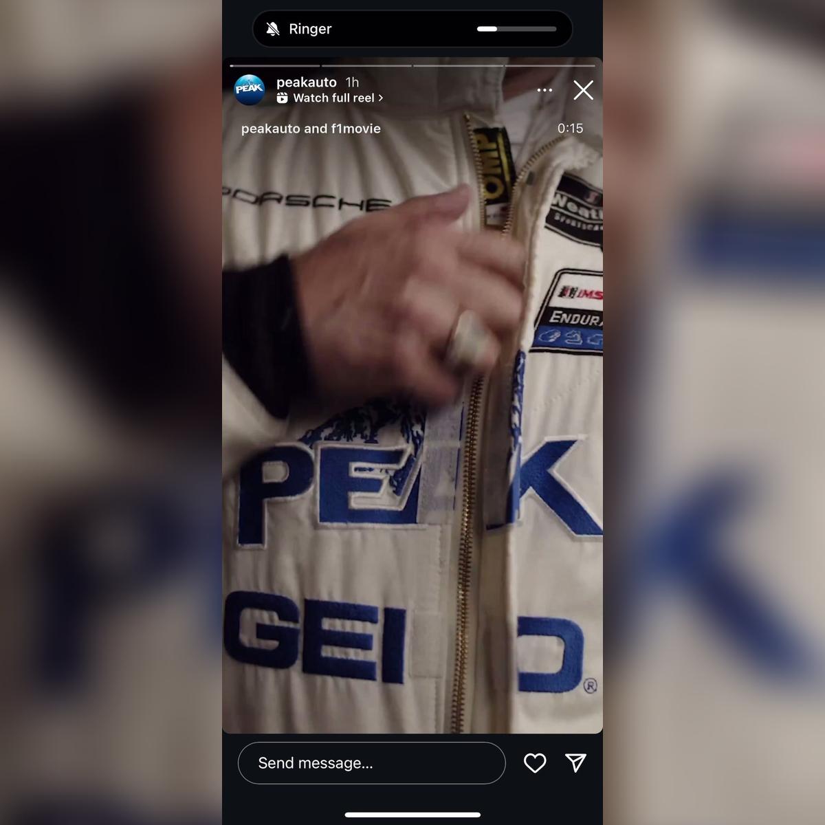 Peak F1 The Movie peakauto IG Story