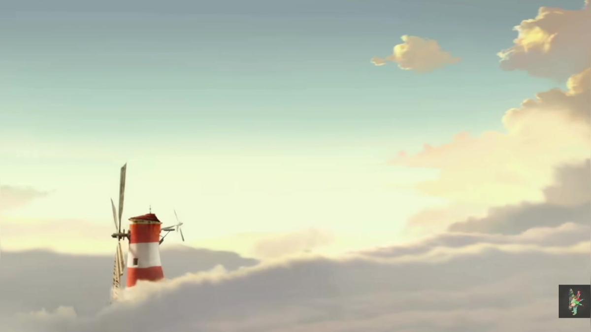 Windmill Gorillaz Feel Good Inc. Music Video