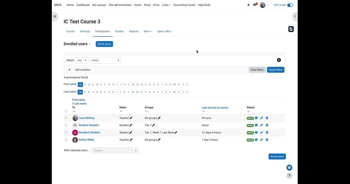 4. Managing Students