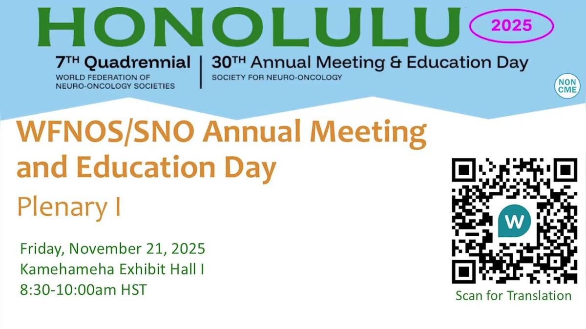 Plenary I - 8.30-10.00