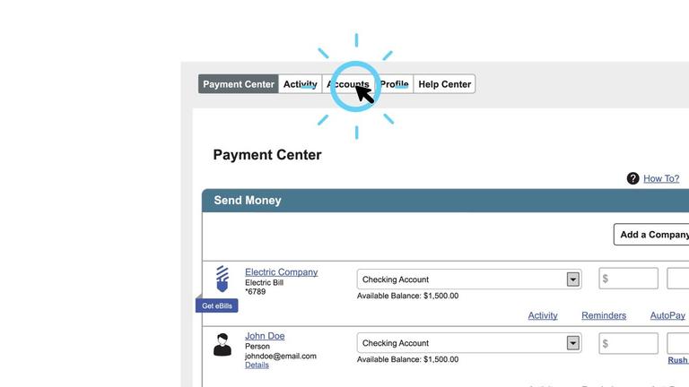 BPCF11 - Deleting an Account