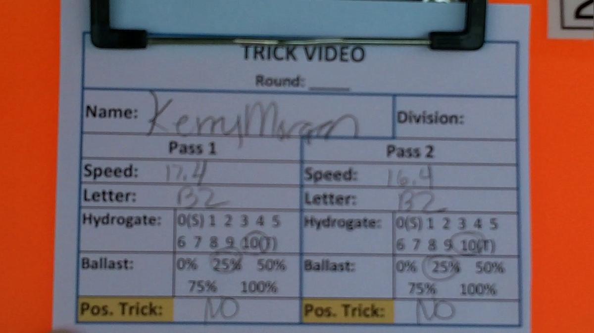 Kerry Morgan W4 Round 1 Pass 1
