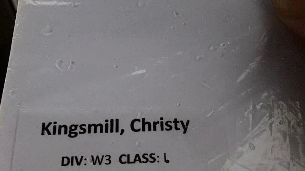 Christy Kingsmill W3 Round 1 Pass 2