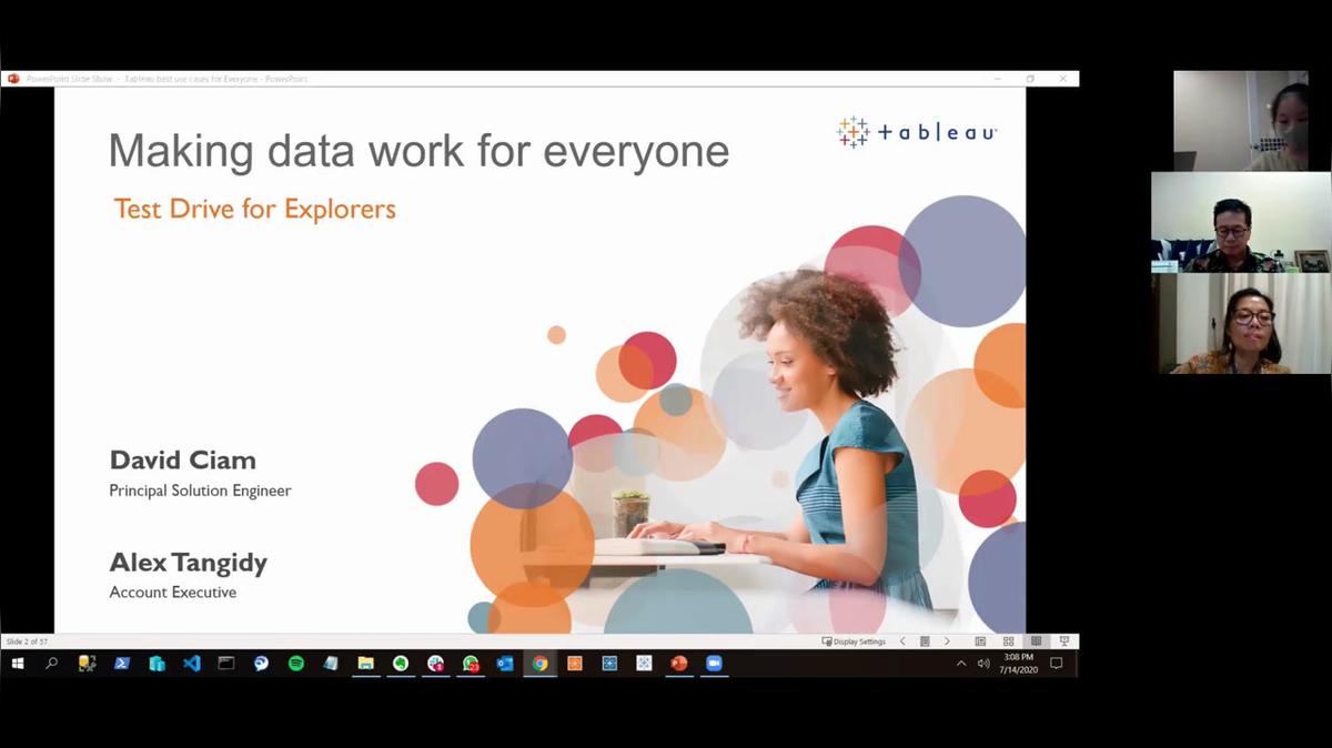 Tableau Training for Explorers