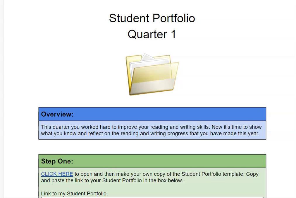 Student Portfolio Step 1.mp4