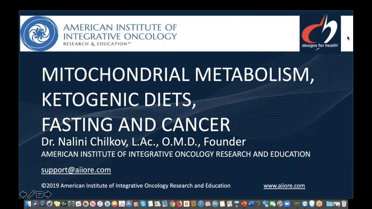 Mitochondrial Metabolism, Ketogenic Diets, Fasting and Cancer (2019)