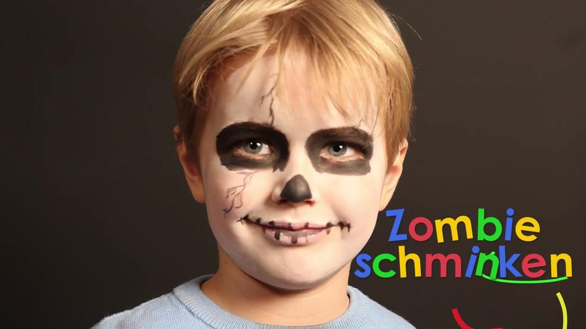 Kinderschminken - Zombie
