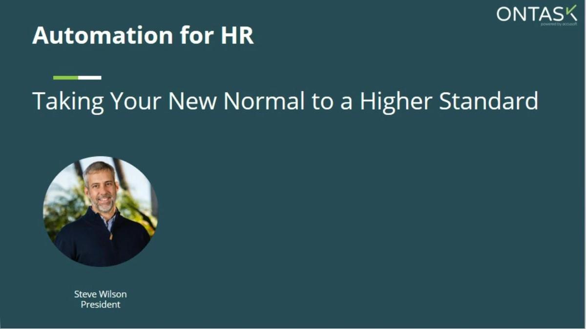 Automation for HR - SHRM Webcast