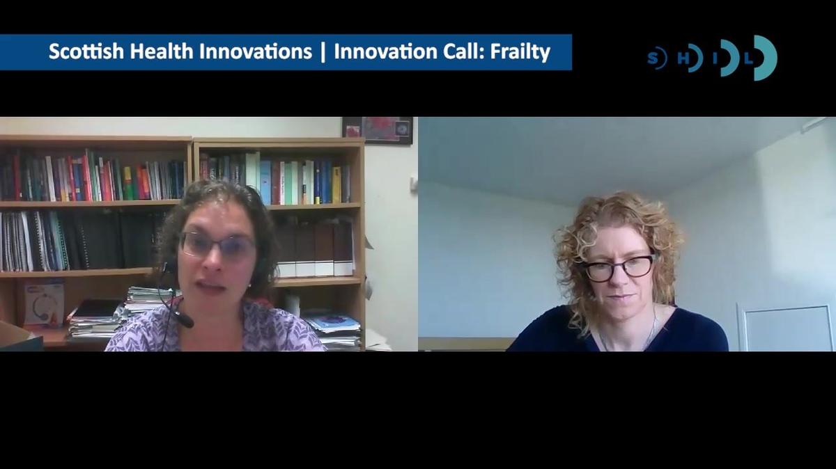 Frailty Innovation Call: Briefing Event - Susan Shenkin Interview