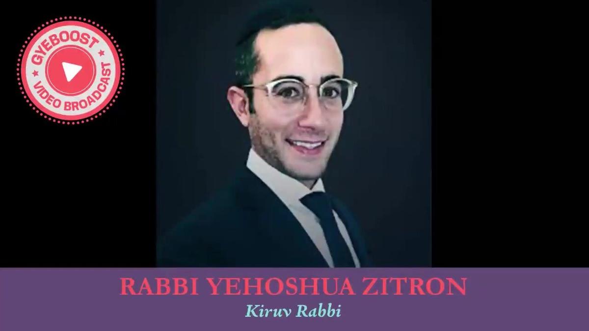 592 - Rabbi Yehoshua Zitron - MITZVA HABA BE'AVEIRA