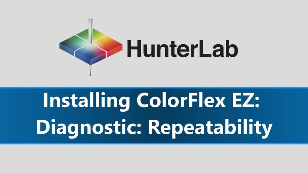 6 ColorFlex EZ Repeatability Test