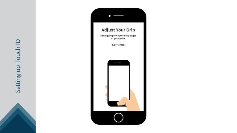 Apple Touch ID Setup