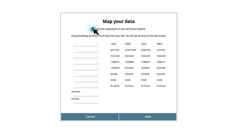 FBOB08 - Batch Payee List: Import Delimited File
