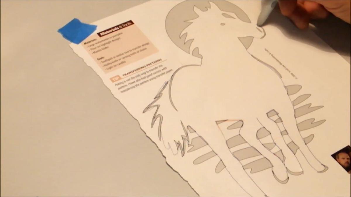 to demonstrate different tracing selections