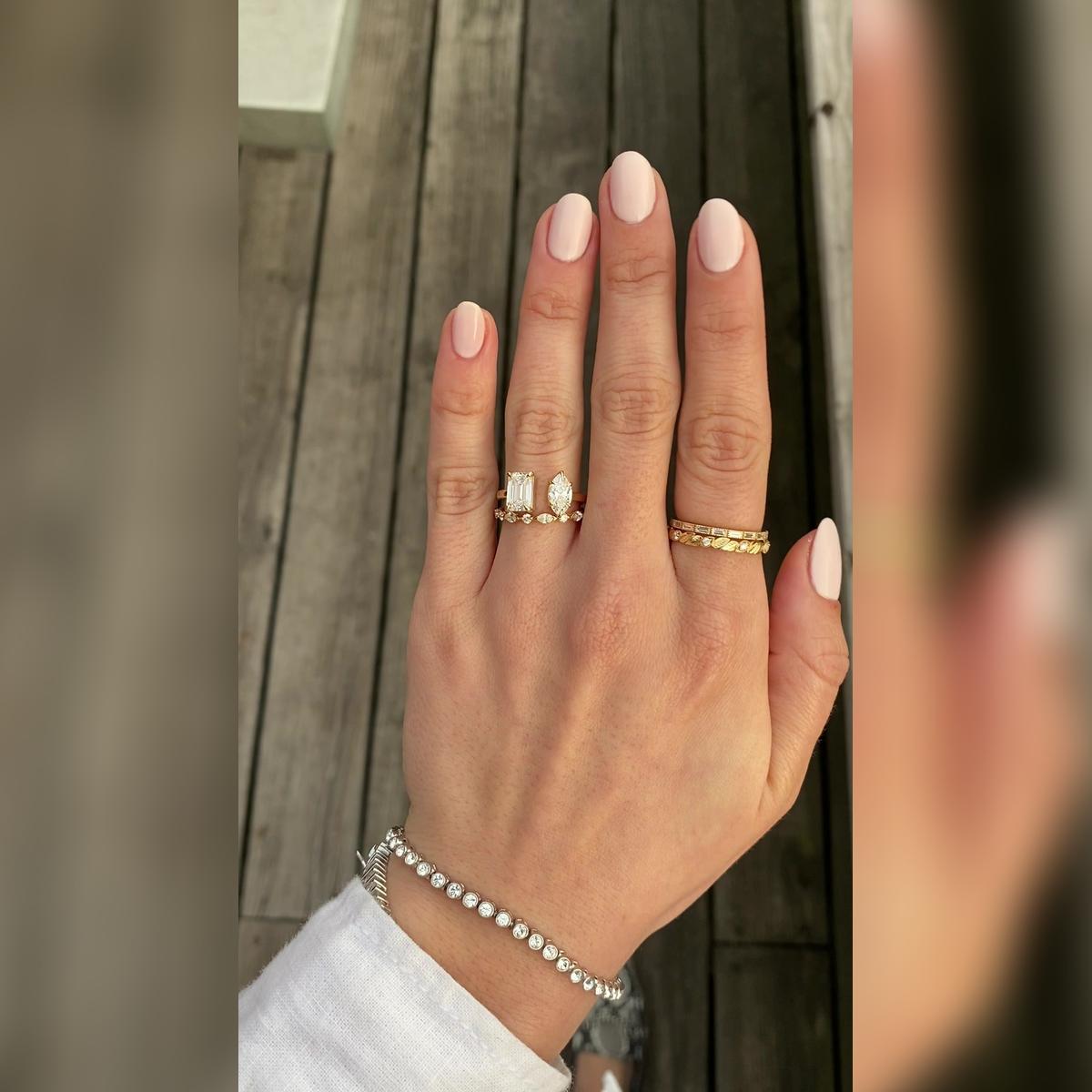Allie Wedding Band Pairings