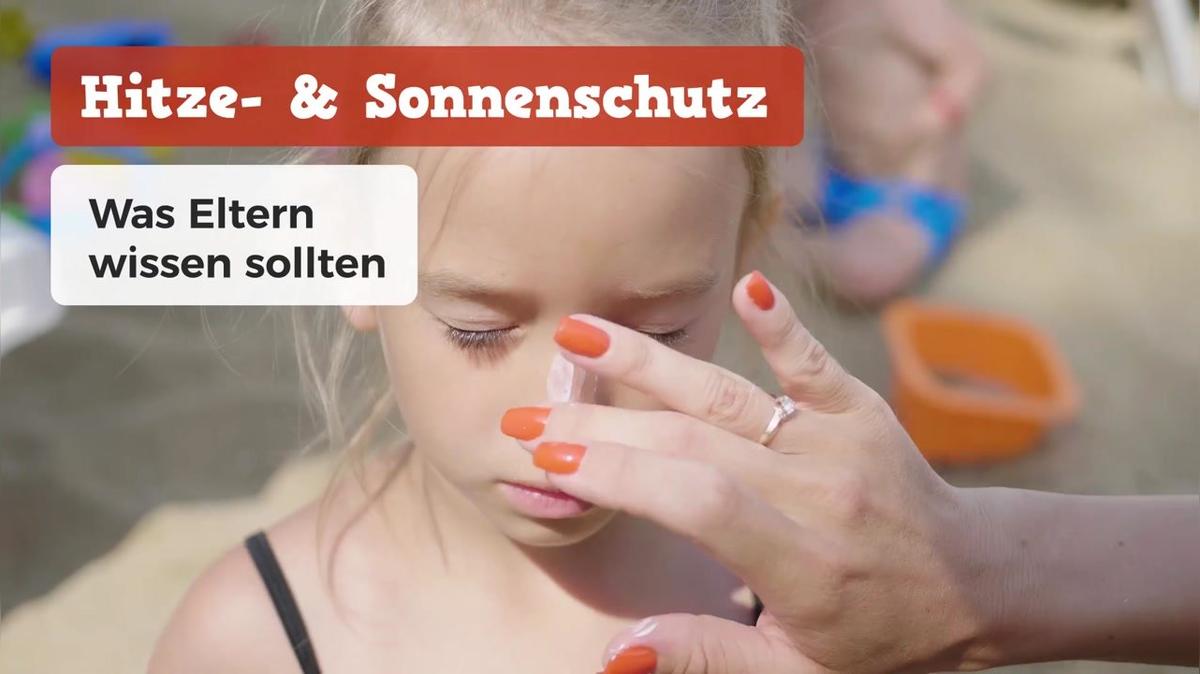 Hitze- und Sonnenschutz bei Kindern