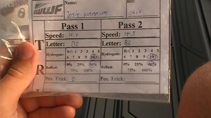 Josie Kuenning G4 Round 1 Pass 2