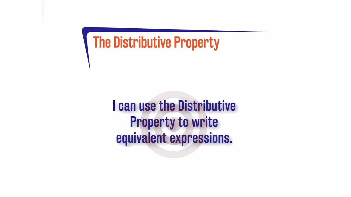 The Distributive Property