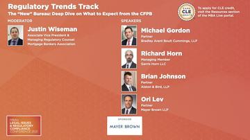 Wednesday Track 3: Regulatory Trends The New Bureau