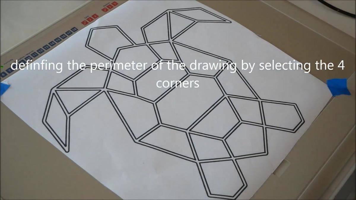 turtle trace using the small drawing board and a screen trace