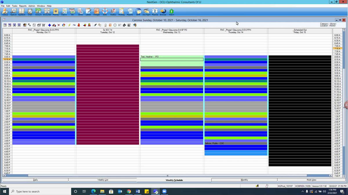 Post Operative Appointment Scheduling Technical Steps-Nextgen, Practice Management.mp4