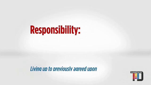 Video 05: Responsibility
