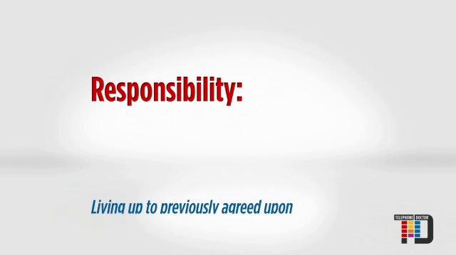 Video 05: Responsibility