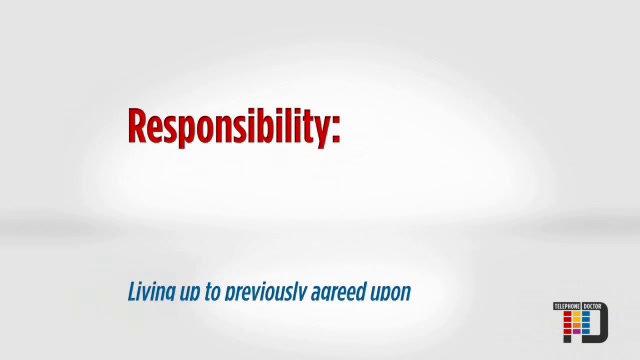 Video 05: Responsibility