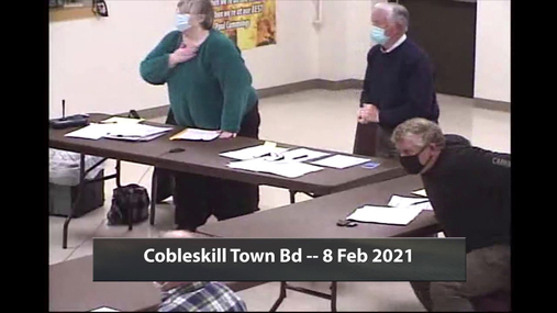 Cobleskill Town Bd -- 8 Feb 2021