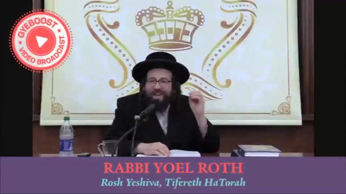 1077 - Rabbi Yoel Roth - Mantente conectado con Hashem
