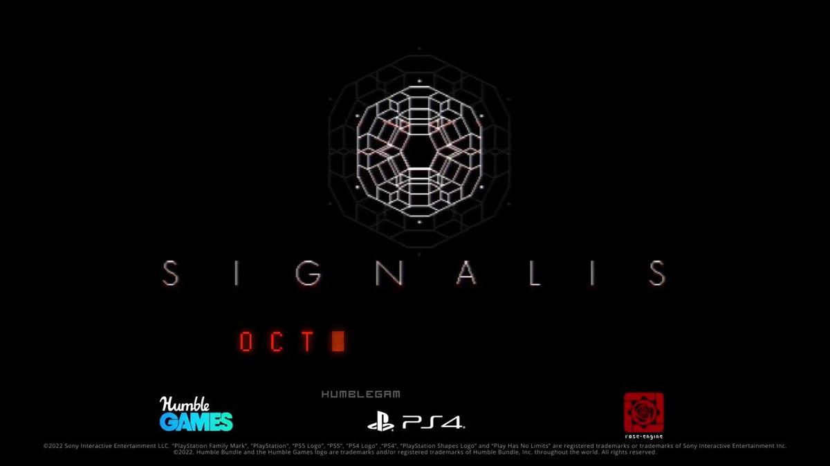 SIGNALIS - Release Date Trailer _ PS4 Games