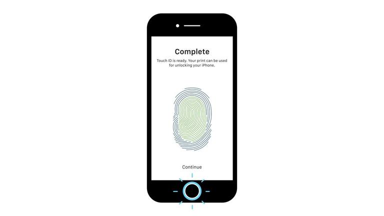 Apple Touch ID Setup
