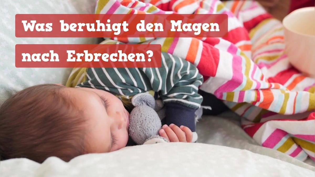 Was beruhigt den Magen nach Erbrechen?