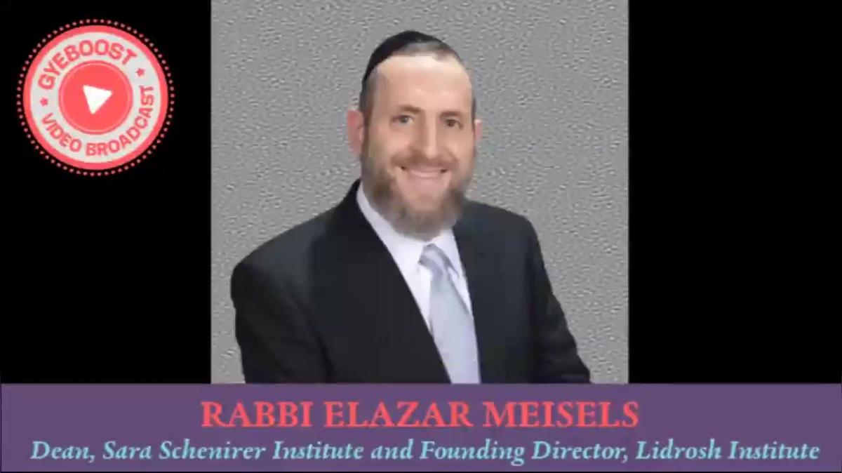 1037 - Rabbi Eleazar Meisels - La gran pregunta después de los 120