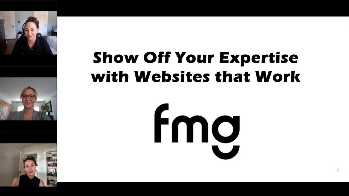 Show Off Your Expertise with Websites that Work