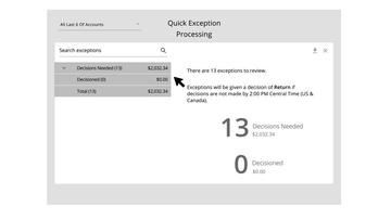 PP07A - Exceptions Processing