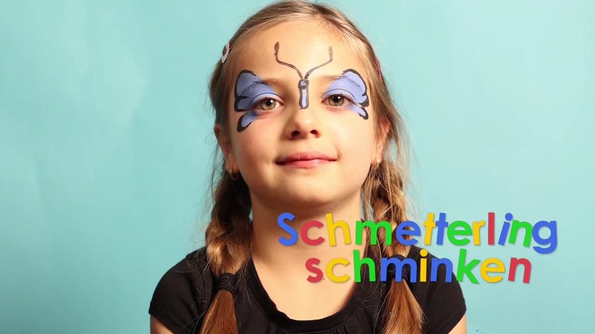 Kinderschminken - Schmetterling