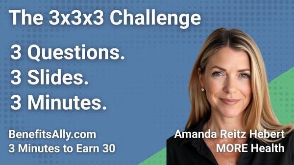 MORE Health - 3x3x3 Challenge with Amanda Reitz Hebert