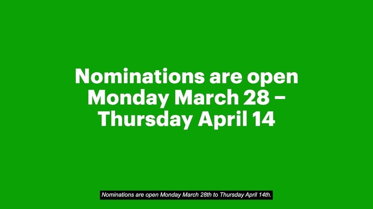 TD Thanks You 2022 - Submit Your Nominations