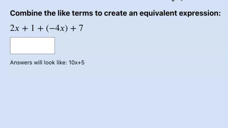 Combining Like Terms with Negative Coefficients Q3.mp4
