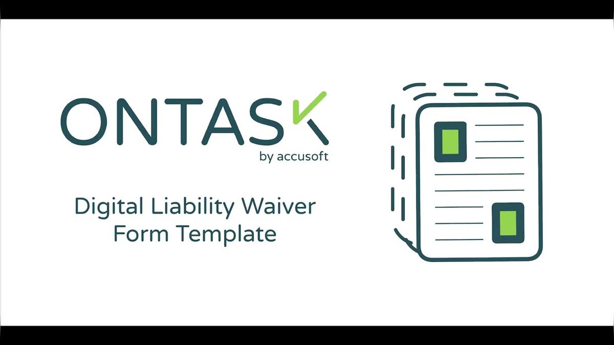 Digital Waivers Form Template