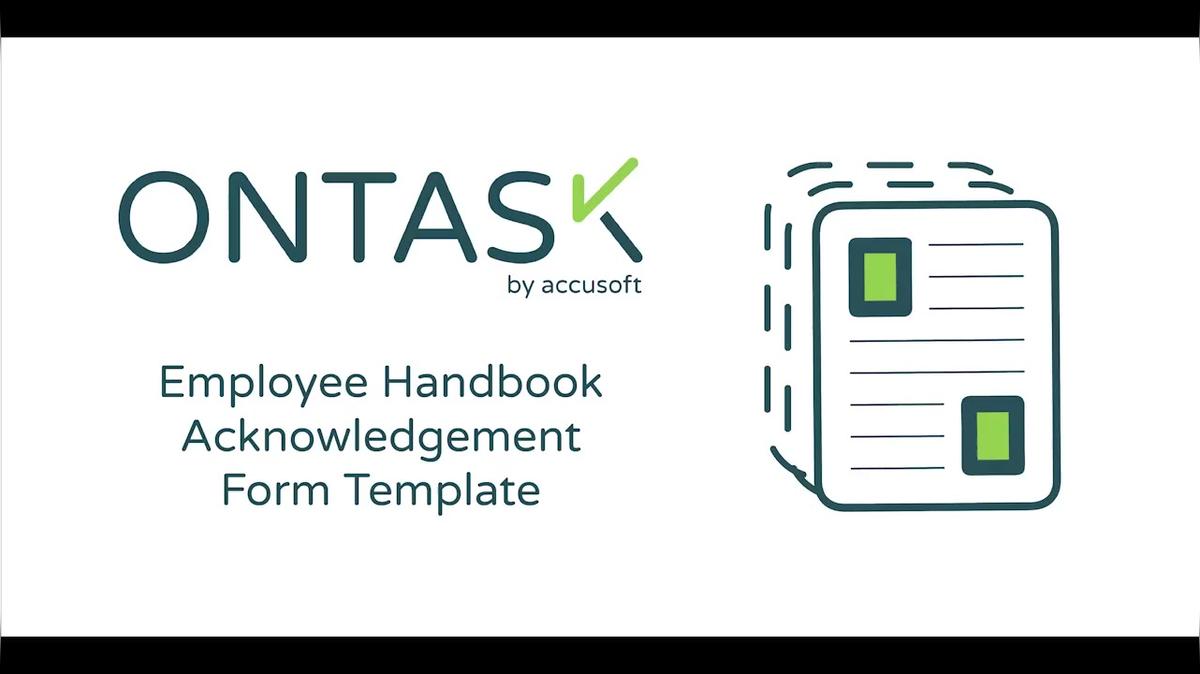 Employee Handbook Acknowledgment Workflow