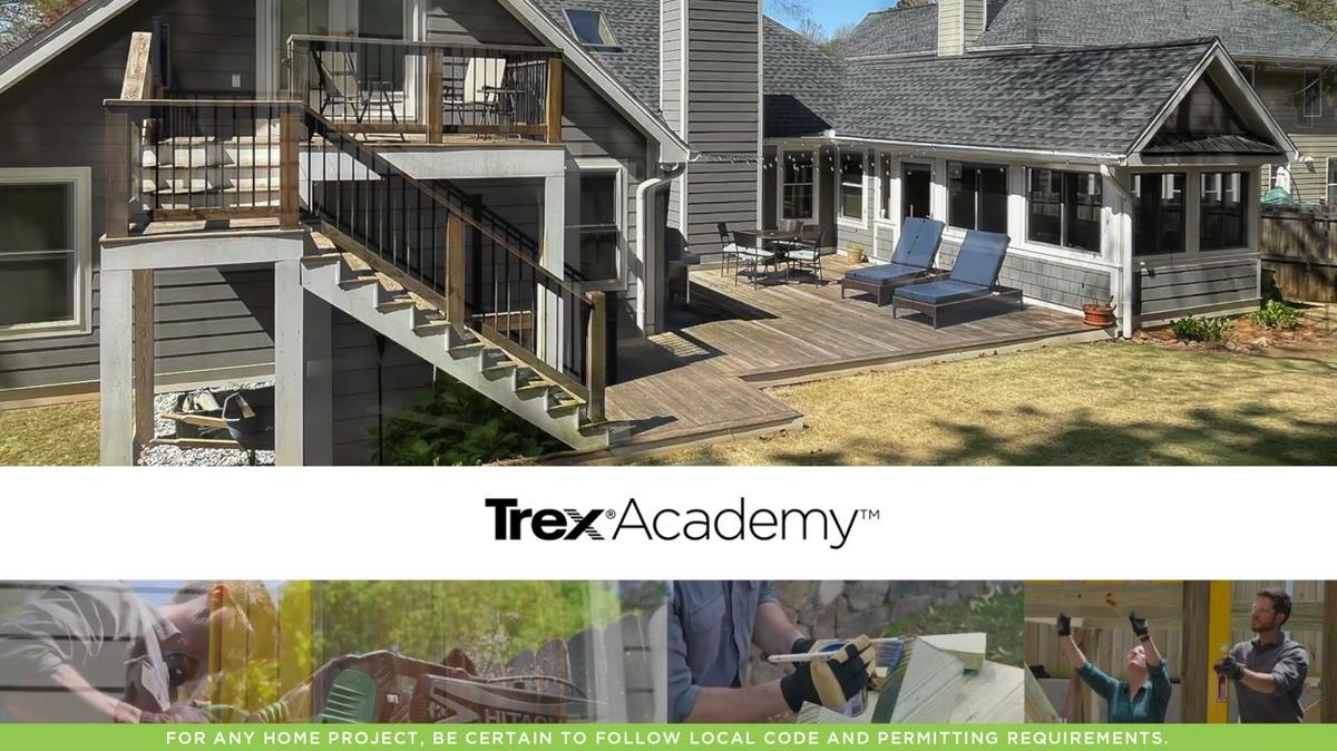 How To Resurface a Wood Deck with Trex Transcend® Composite Decking
