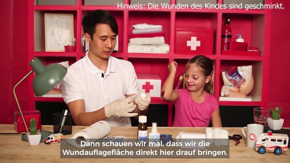 Schürfwunden: Wie versorge ich sie?
