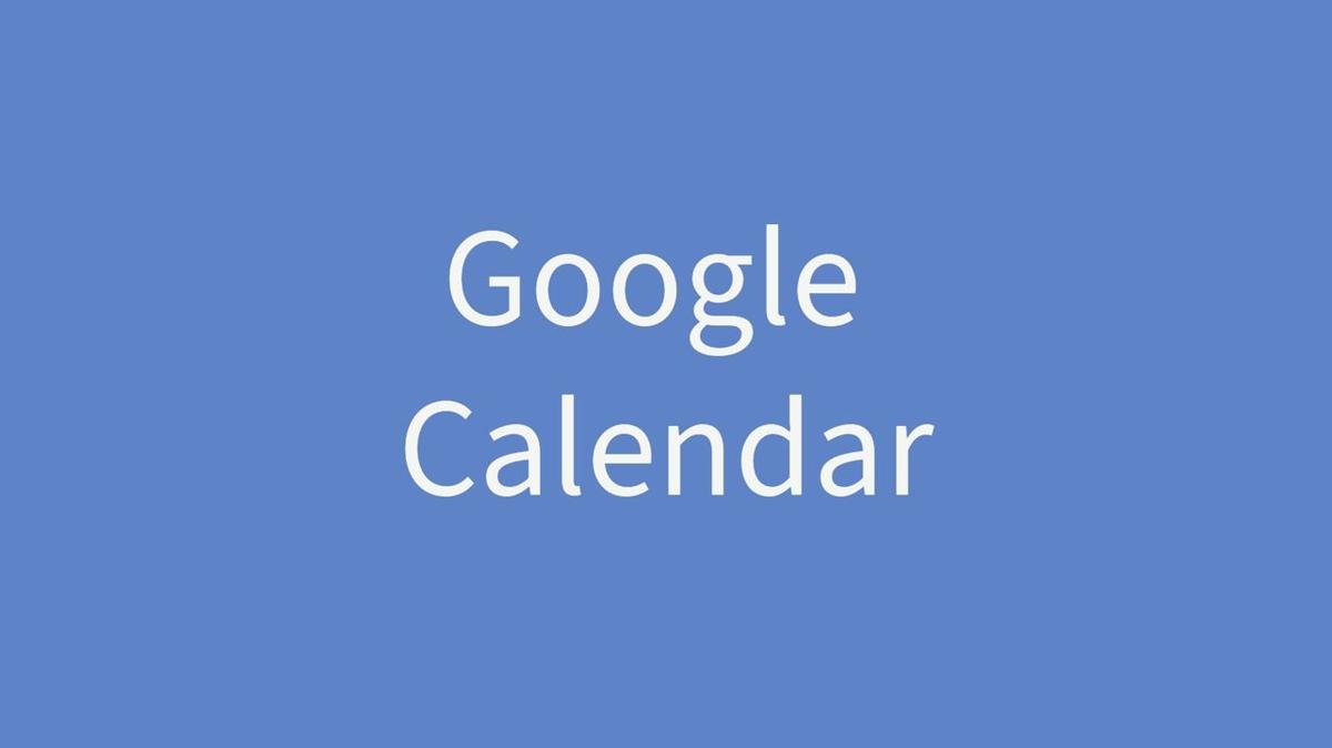 How to access Google Calendar