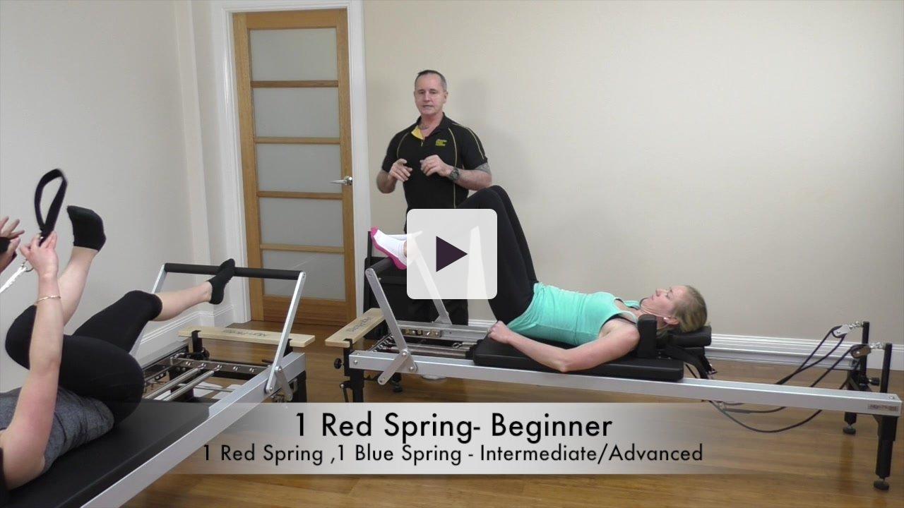 Pilates Reformer Beginner Workout 1 | PILATES REFORMERS AUSTRALIA
