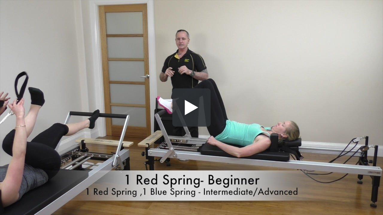 Pilates Reformer Beginner Workout 1 AlignPilates Australia